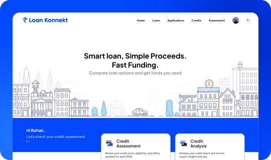 LoanKonnekt sign up screen